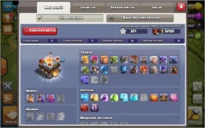 Vila Clash Of Clans CV11