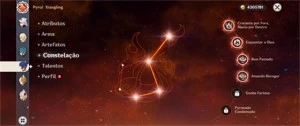 Ganyu +Bis + arma celestial Diluc C1 - Genshin Impact