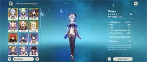 Ganyu +Bis + arma celestial Diluc C1 - Genshin Impact