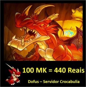 Venda de Kamas - Dofus - Crocabulia - 100 MK = 440 Reais