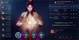 CONTA MIR4 - TAOISTA 73 - 86K DE POWER SEM CLÃ