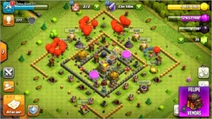 Centro de Vila 7!!!³ - Clash of Clans