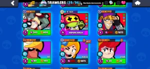 Conta brawl stars 2 lendários, kenji mangá, Nita Dustin, e a