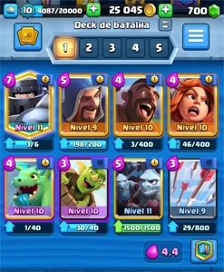 CONTA CLASH ROYALE 06 ANOS - PROMOÇÃO!!!