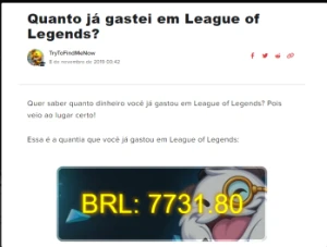 Conta Valorant/LoL (Full Acesso, Skins Valorant e Skins LoL)