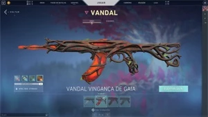 Conta Valorant Vandal Gaia e Vandal Sublime e Karambit