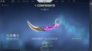 Conta Valorant Vandal Gaia e Vandal Sublime e Karambit