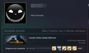 estamos on 🟢 | Conta CS:GO com 1000 a 2000 horas ✅ - Steam