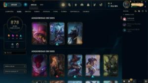 Conta Lol Com 878 Skins - League of Legends