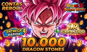 Contas DBZ Dokkan Battle - LR Garantido + 10.000 DS