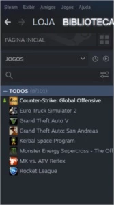 Conta steam LEVEL 33 +8 jogos - Counter Strike CS