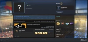 Conta steam LEVEL 33 +8 jogos - Counter Strike CS