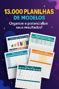 Pack Com 13 Mil Planilhas 🗂📊