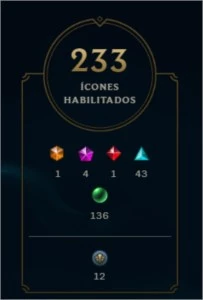 Conta LOL 2010 - raridade - 239 skins - lvl 238 - all champs - League of Legends