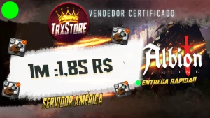 Prata Albion Online ENTREGA IMEDIATA 1,80 R$ | 24H ONLINE 🟢