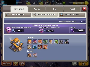 TH16 Vila Principal+Noturna praticamente full. - Clash of Clans