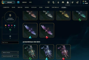 conta lol ex-mestre mmr alto - League of Legends