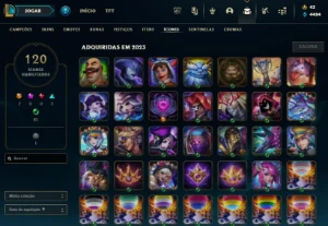 conta lol ex-mestre mmr alto - League of Legends