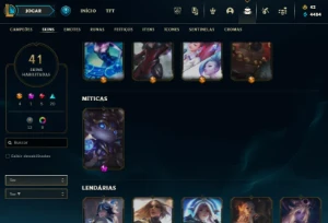conta lol ex-mestre mmr alto - League of Legends