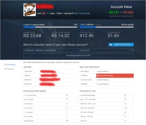 Conta Steam