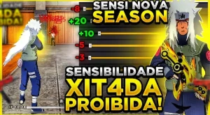 Sensi Xitada Proibida Full Vermelho - Free Fire