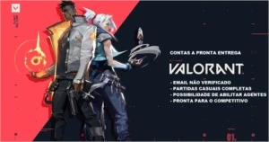 CONTAS SMURF VALORANT!! PRONTAS PARA COMPETITIVO.