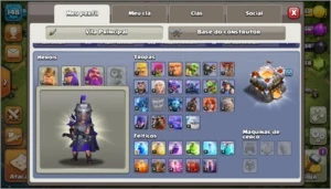 CV 11 3000+ gemas supercell id/email - Clash of Clans