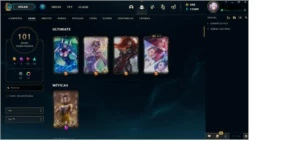 conta league of legends LEGENDARY LOL