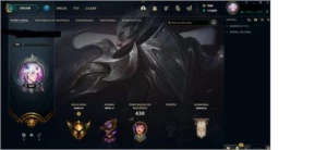 conta league of legends LEGENDARY LOL