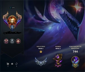 Conta LOL, 166 skins, 28 M7, Level 508, Todos os Campeões. - League of Legends