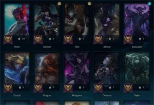 Conta LOL, 166 skins, 28 M7, Level 508, Todos os Campeões. - League of Legends