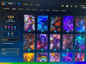 conta Lol e valorant - League of Legends