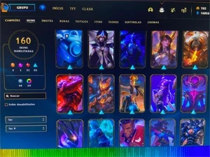 conta Lol e valorant - League of Legends
