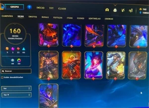 conta Lol e valorant - League of Legends