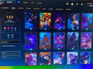 conta Lol e valorant - League of Legends