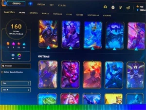 conta Lol e valorant - League of Legends
