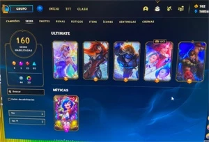conta Lol e valorant - League of Legends
