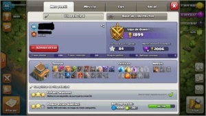 Conta Clash of Clans CV8 Semi-Full