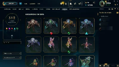 CONTA DE LEAGUE OF LEGENDS Elo Diamante - Solo/duo e Flex LOL