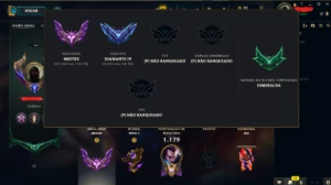 CONTA DE LEAGUE OF LEGENDS Elo Mestre - Solo/duo e Flex LOL