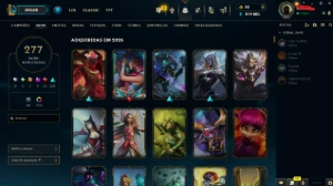 CONTA DE LEAGUE OF LEGENDS Elo Mestre - Solo/duo e Flex LOL