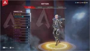 Conta Wraith com Herança Kunai + de 2000 kills - Apex Legends