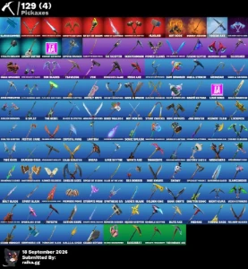 [96 skins] Travis Scott | Gold Midas | Gold Meowscles - Fortnite