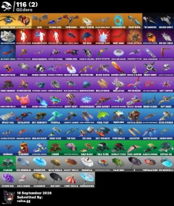 [96 skins] Travis Scott | Gold Midas | Gold Meowscles - Fortnite