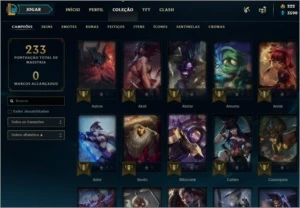 CONTA LOL 45 SKINS 64 CHAMPS - League of Legends