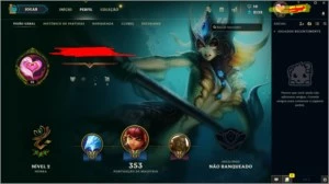 Conta League of Legends com Unranked com 85 champs LOL