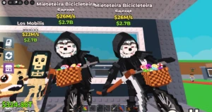 Mieteteira Bicicleteira 26M/S - [ Roube Um Brainrot ] - Roblox