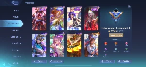 Vendo Conta Mobile Legends 233 Skins E 124 Herois