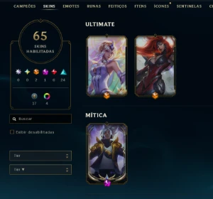 Conta league of legends NFA