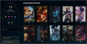 CONTA LOL SMURF | PLAT 4 | 40 CHAMP | 14 SKINS - League of Legends